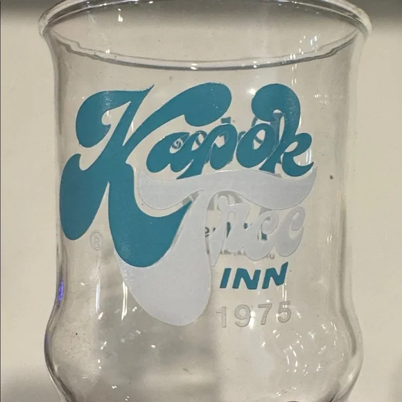 VINTAGE 1970s Peter Pan Inn & Kapok Tree Inn Souvenir Glasses MCM Tiki Set of 4 - Picture 4 of 4